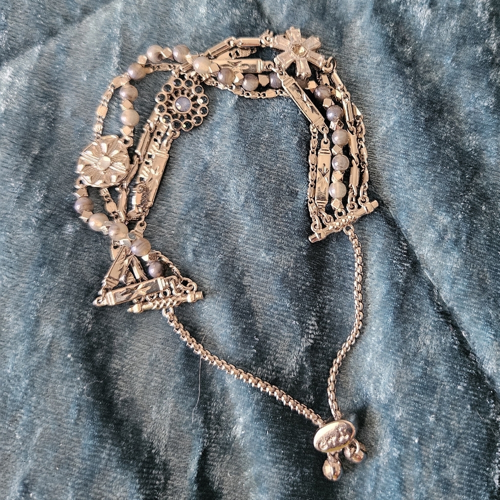 Chloe + Isabel Flor Azul Statement Bracelet